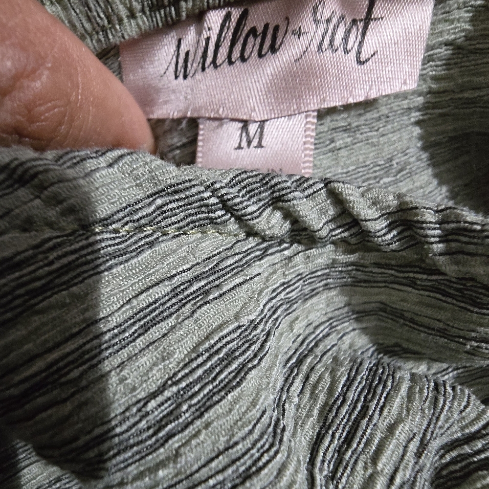 Dolman Surplice TopWillow & Root Top Color Seagrass Sz M (BOHO) - Picture 5 of 5